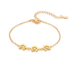 Custom Engraved Paw Print Bracelet