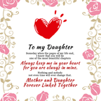Mother & Daughter Forever Linked Together Double Heart Bracelet