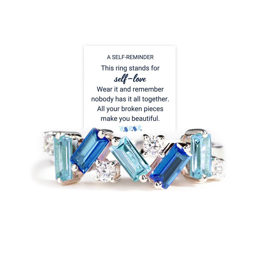 Nobody Has It All Together Self Love Band Ring