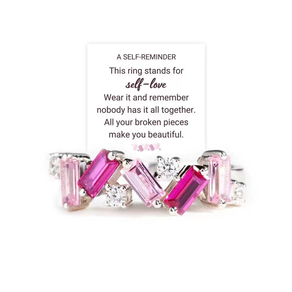 Nobody Has It All Together Self Love Band Ring