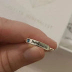 For Memorial - Custom Name & Birthstone Ring