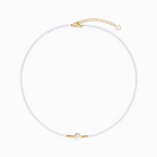 For Granddaughter - I am so proud of you freshwater pearl necklace