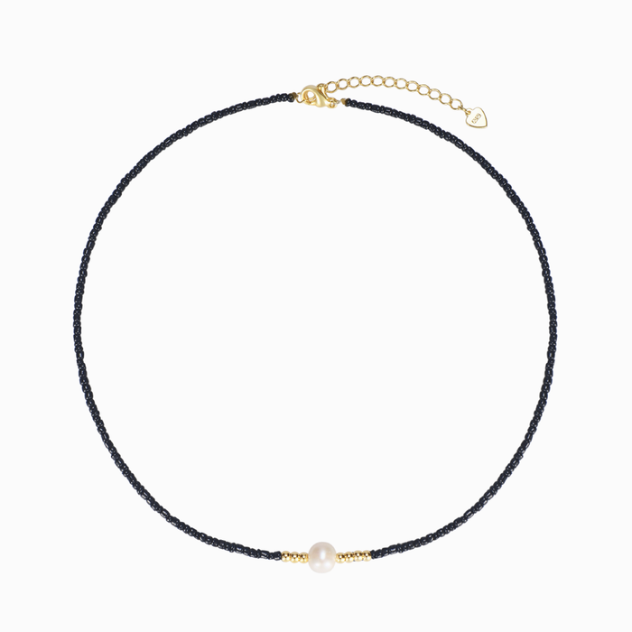 For Granddaughter - I am so proud of you freshwater pearl necklace
