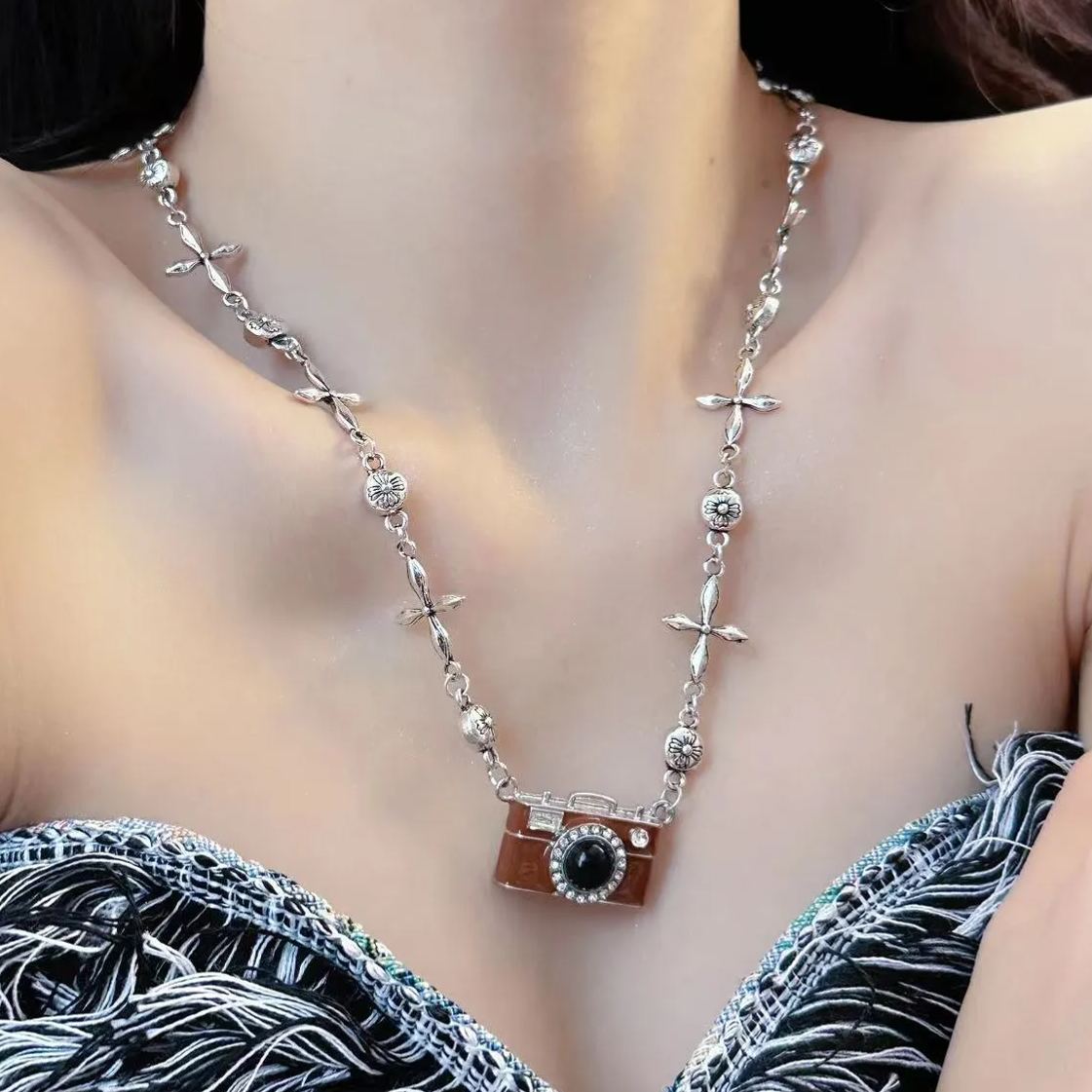 Mini camera Necklace