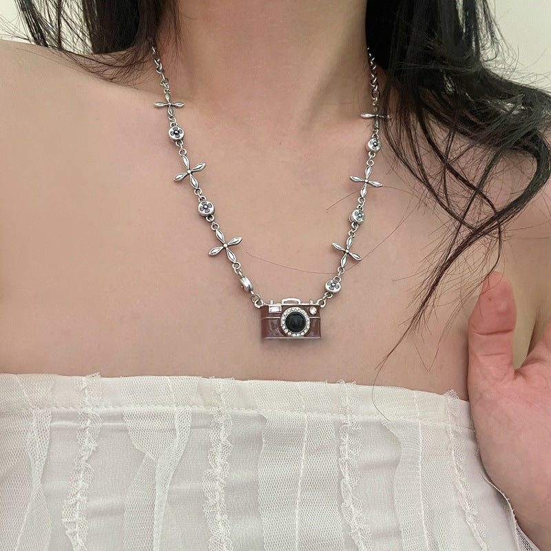 Mini camera Necklace