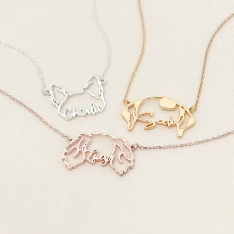 Personalised Pet Necklace with Name