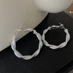 Minimalist Style Hoop Earrings