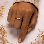 To My Granddaughter "Forever Linked Together" Ring