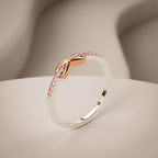 To My Granddaughter "Forever Linked Together" Ring