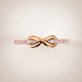 To My Granddaughter "Forever Linked Together" Ring