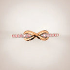 To My Granddaughter "Forever Linked Together" Ring
