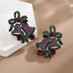 Shiny Christmas Wind Chime Earrings