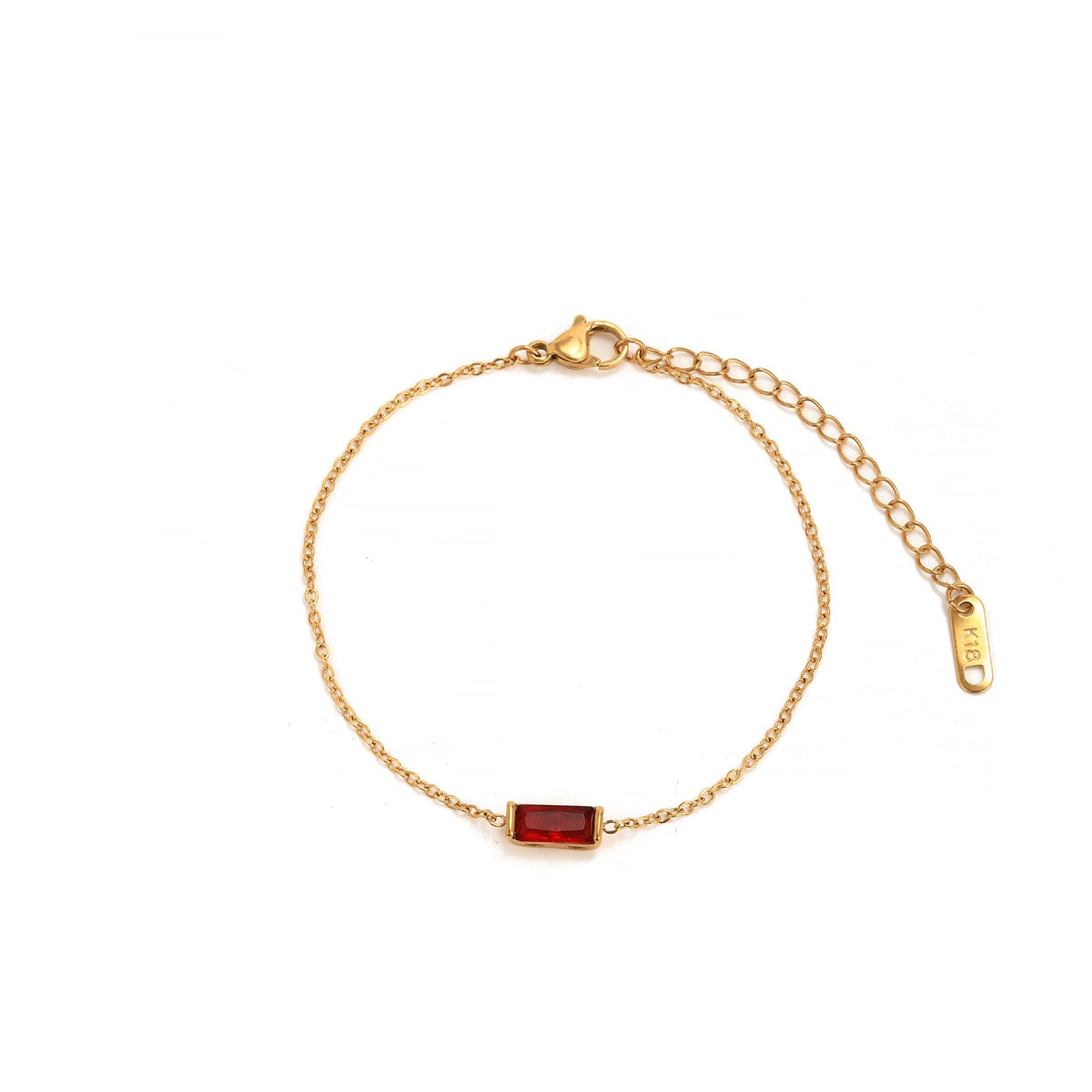 Custom Minimalist Birthstone Bar Necklace