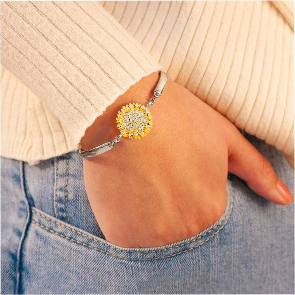 For Granddaughter - Sunflower Three-section Bracelet
