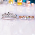 For Granddaughter - Straighten Your Crown 2-in-1 Crown Ring