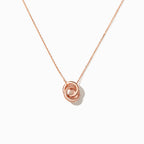 925 Sterling Silver Mother & Daughter Bond That Links Us Together Interlocking Necklace
