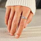 For Granddaughter - You Are Always In Mine Layered Heart S925 Ring