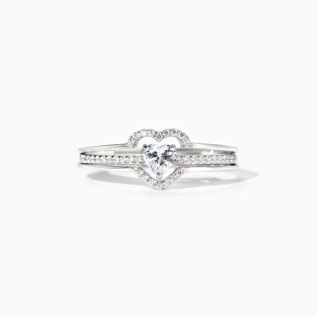 For Granddaughter - You Are Always In Mine Layered Heart S925 Ring
