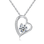 For My Unbiological Daughter -You Are Always In My Heart Necklace