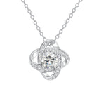 For Daughter - Love You Forever Diamond Knot Necklace