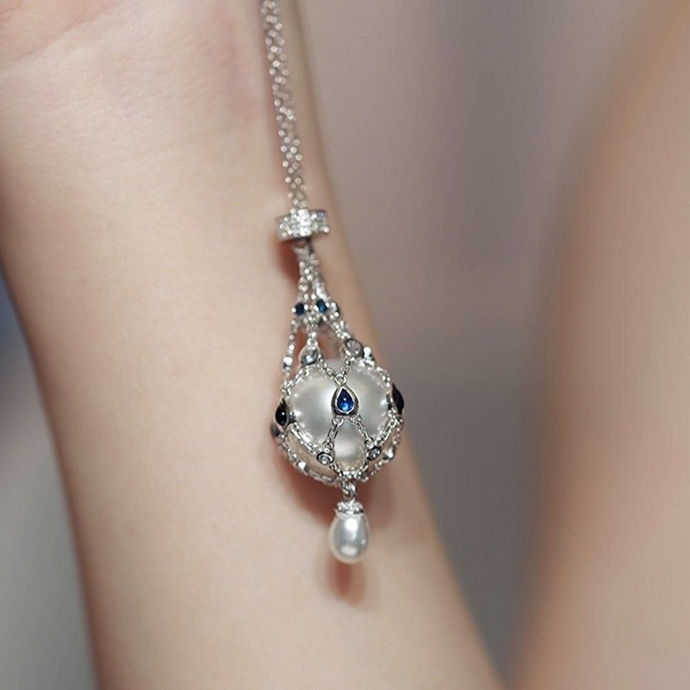 60% OffPearl & Gemstone Lavalier Pendant