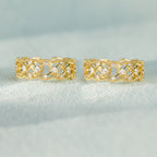 925 Sterling Silver Our Bond Is My Safety Net Weave Rings