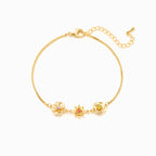 1-10 Three-Dimensional Birth Flowers Bracelet