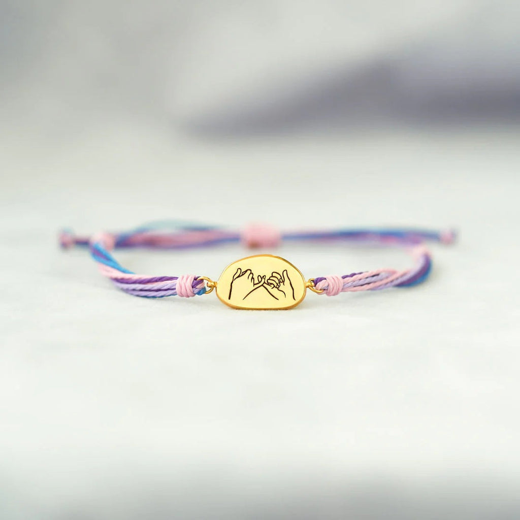 Best Friends For Life Pinky Promise Bracelet