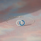 Mother & Son Linking Circles Bracelet