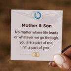 Mother & Son Linking Circles Bracelet