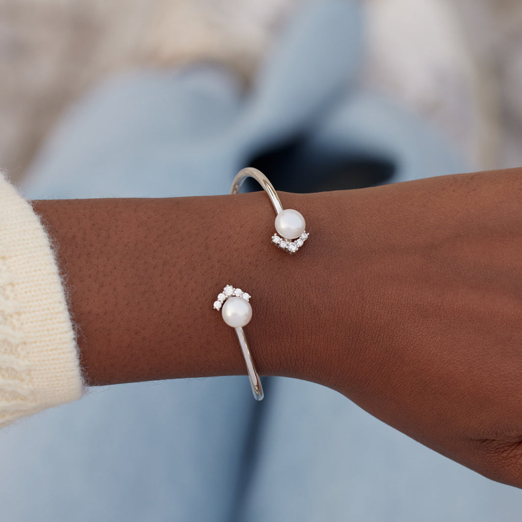Purest Love Matching Two Pearl Bracelet