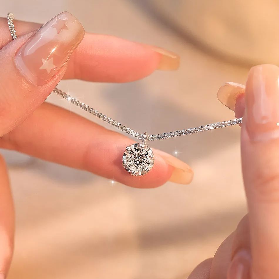 Galaxy Glitter Zircon Necklace