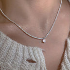 Galaxy Glitter Zircon Necklace
