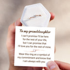 Sterling Silver Always With You Round-Cut Accent Ring