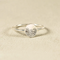 You’ve Survived Too Many Storms To Be Bothered By Raindrops Engraved Wave Ring