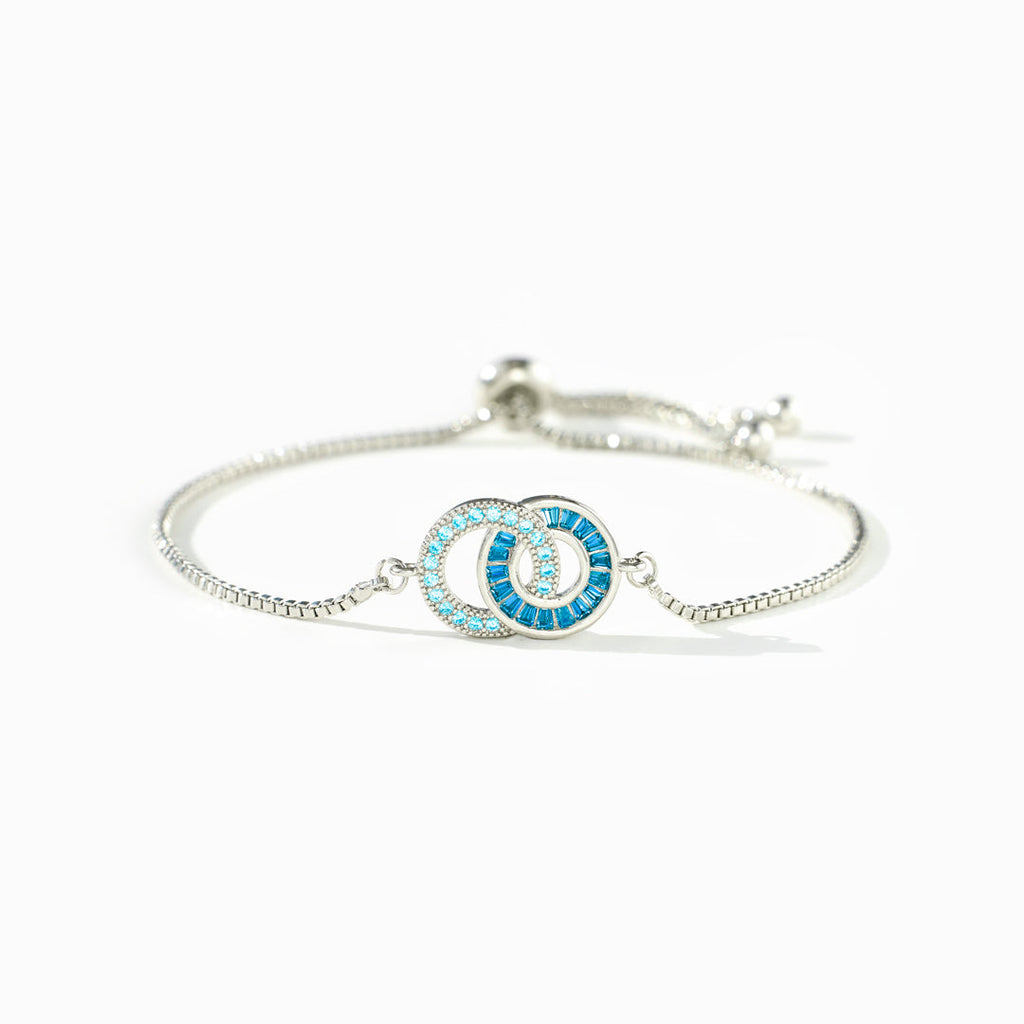 For Friends Unbreakable Bond Linking Circles Bracelet