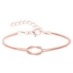 For Daughter -We Are Forever Linked Together Infinity Knot Bracelet