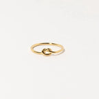 Mother & Daughter Always Connected Infinity Knot Ring