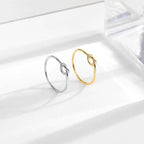For Love - I Love You Until Infinity Runs Out Ring