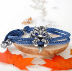 Cute Silver Dragon Bracelet