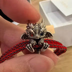 Cute Silver Dragon Bracelet