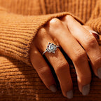 F︎ck It And Begin Again Lotus Ring