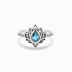 F︎ck It And Begin Again Lotus Ring