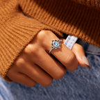 F︎ck It And Begin Again Lotus Ring