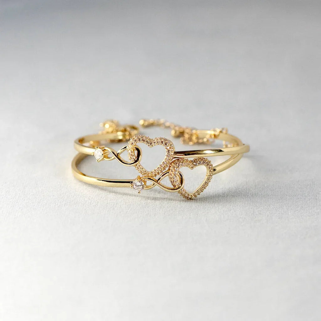 For Love - I Love You Until Infinity Runs Out Bracelet