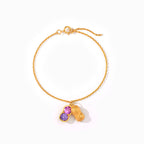 We Are Besties Birthstone Peanut Bracelet