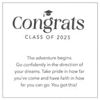 Graduation Gift-Follow Your Compass Necklace