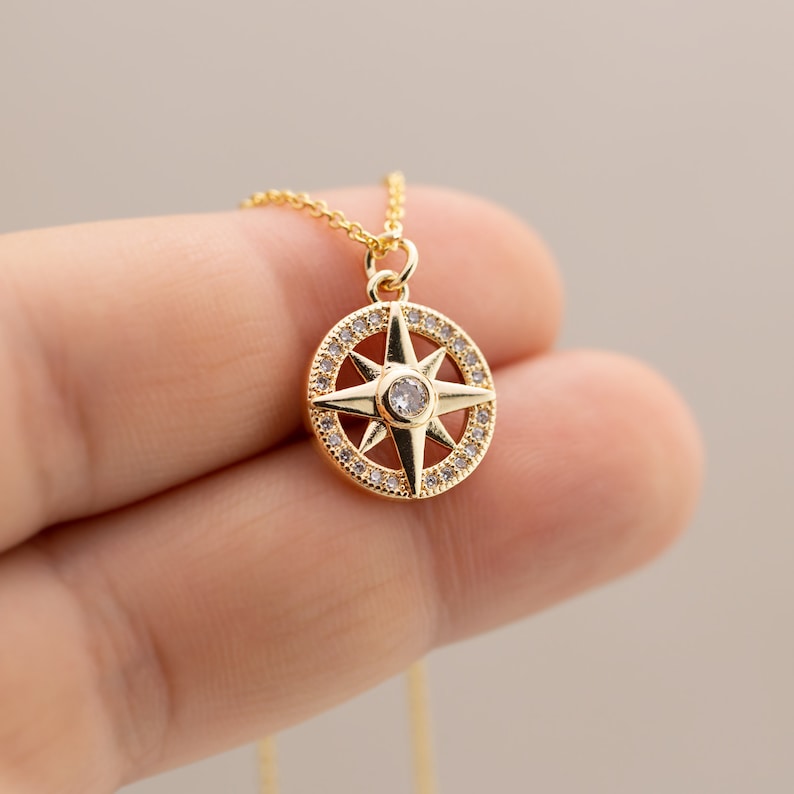 Graduation Gift-Follow Your Compass Necklace