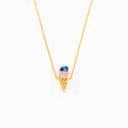 Mama's Sweet Joys - Custon Birthstones Ice Cream Necklace