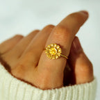 To My Granddaughter- I Would Change The World For You Ring